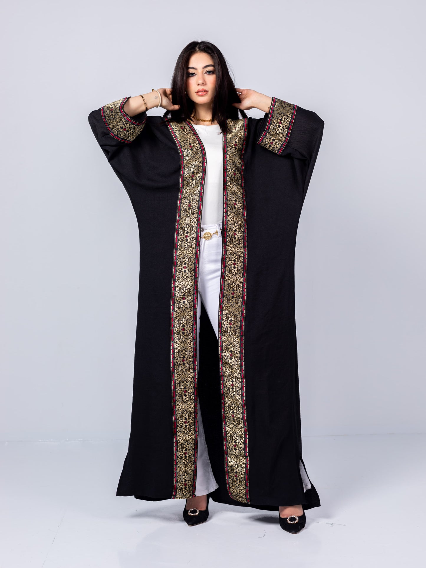 كاردن اسود يكلفه عريضه اسود في نبيتي