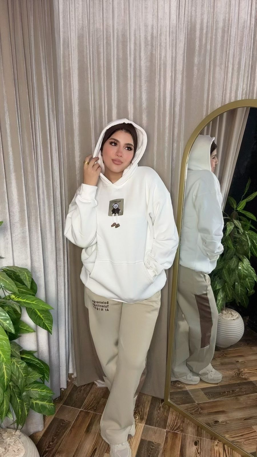 هودي قطن مبطن