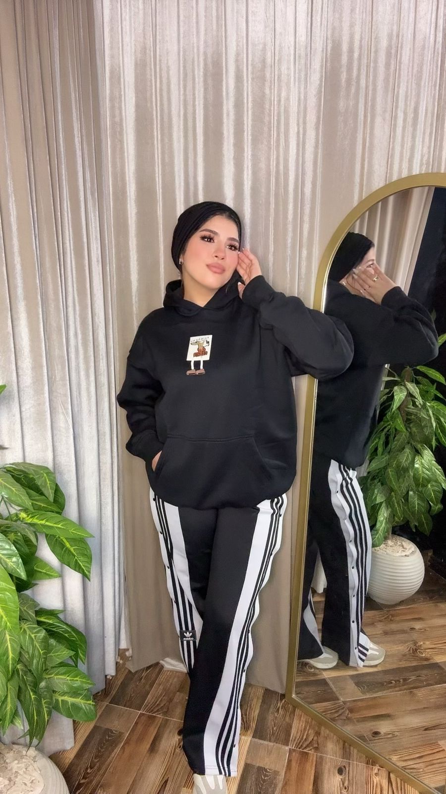 هودي قطن مبطن