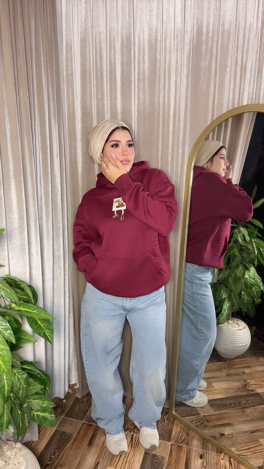 هودي قطن مبطن