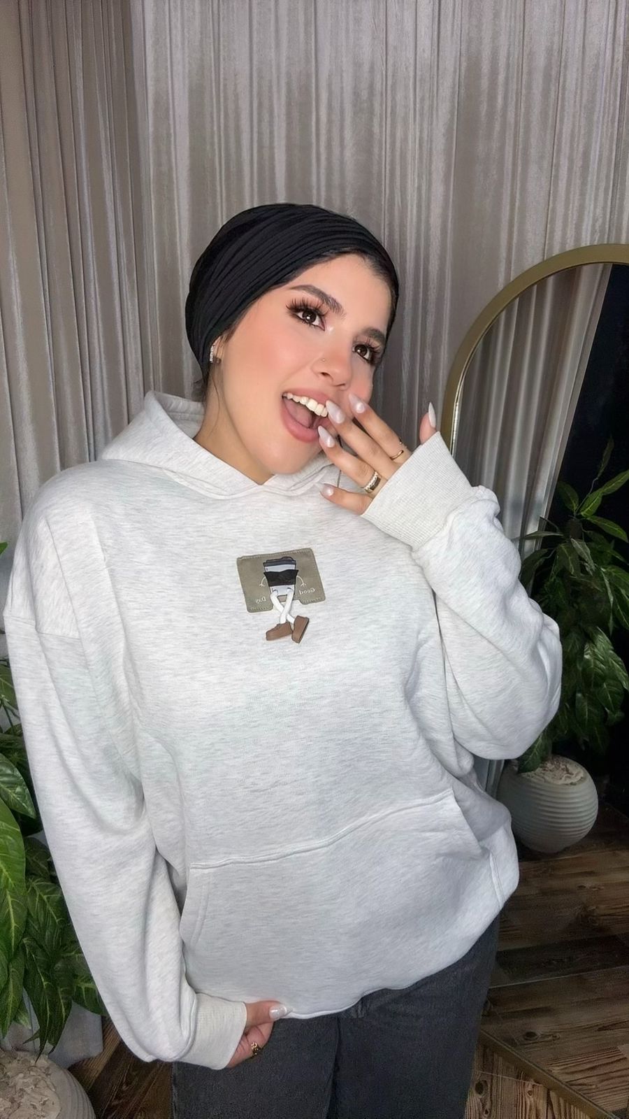 هودي قطن مبطن